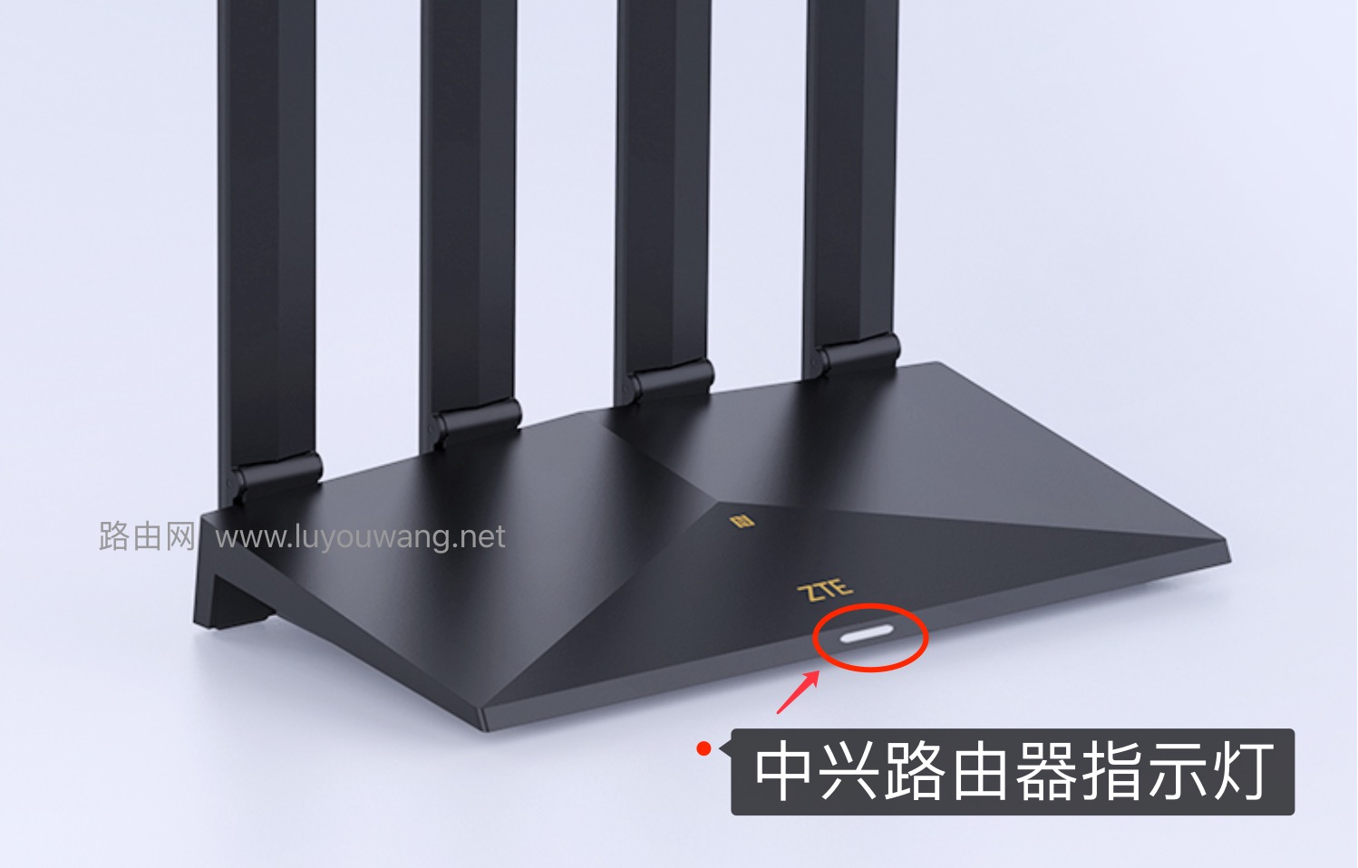 中興路由器指示燈