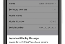 蘋果下狠手:iOS 14.4對非原裝攝像頭的iPhone彈出警告-有卡有網(wǎng)