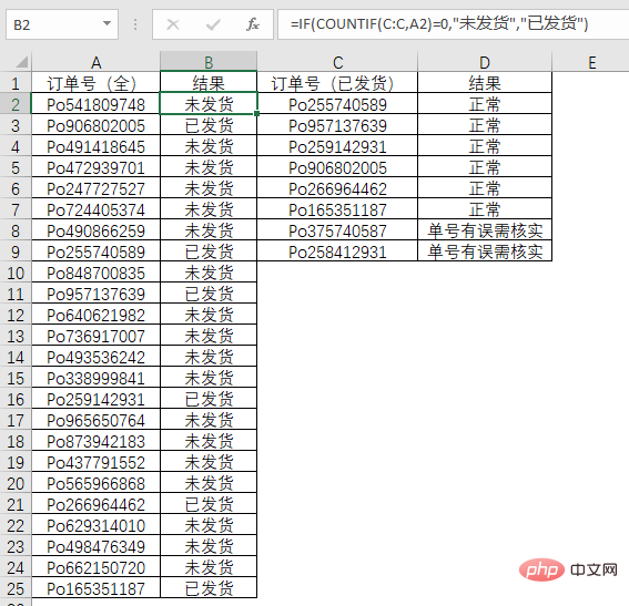 實用Excel技巧分享：三種常用的核對數(shù)據(jù)方法