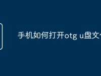 手機如何打開otg u盤文件-路由網(wǎng)
