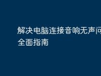 解決電腦連接音響無聲問題的全面指南-路由網(wǎng)