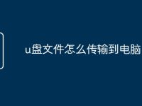 u盤文件怎么傳輸?shù)诫娔X-路由網(wǎng)